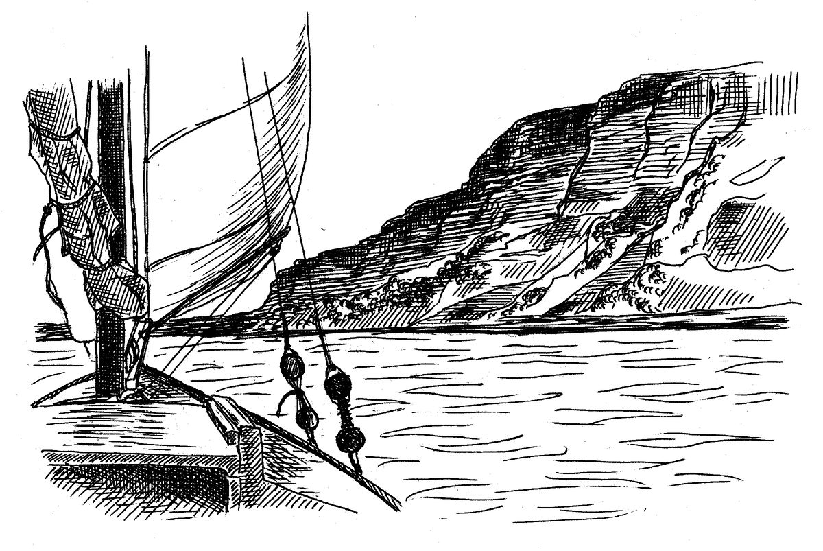 "Аргоша" у меловых скал на Волге