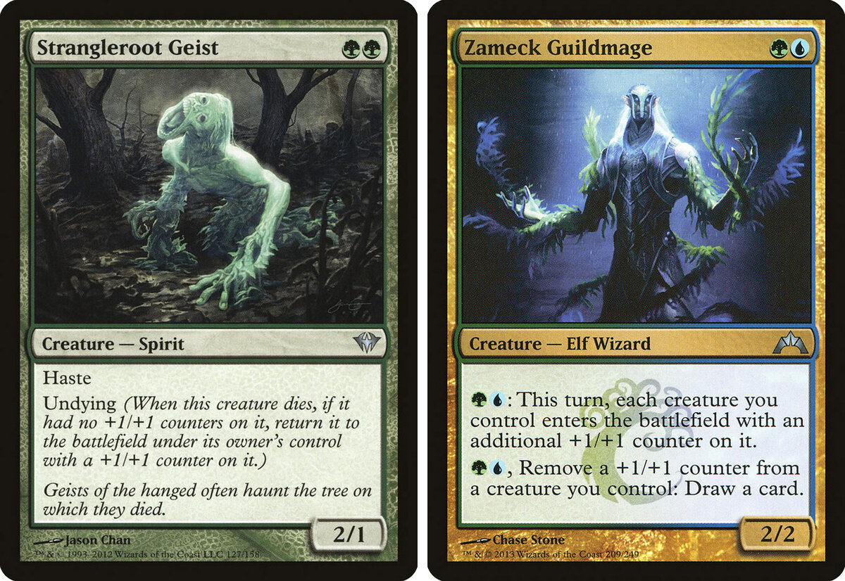Strangleroot Geist VS Zameck Guildmage