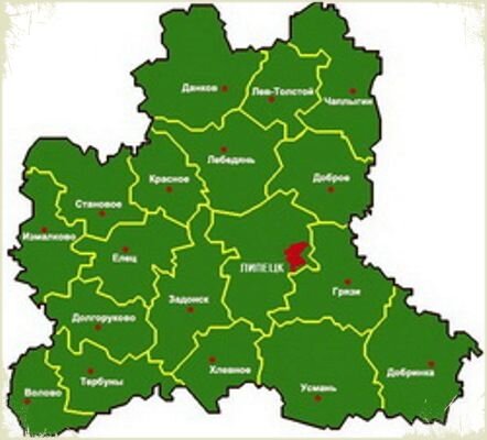 Географическое положение Липецкой области Площадь территории и численность населения области Территория области - 24,1 тыс.