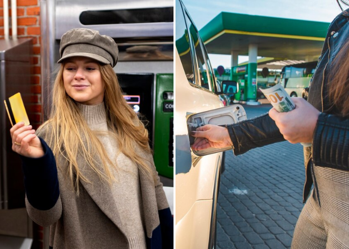 Оплата на АЗС.