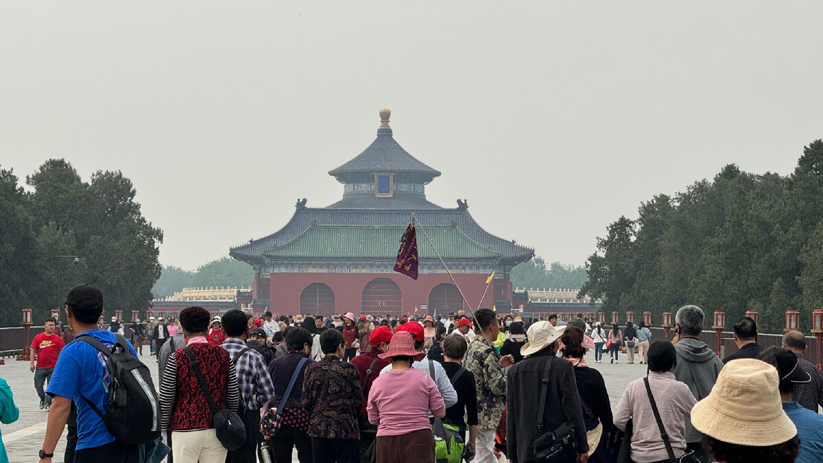 Temple of Heaven Храм неба Китай Beijing China