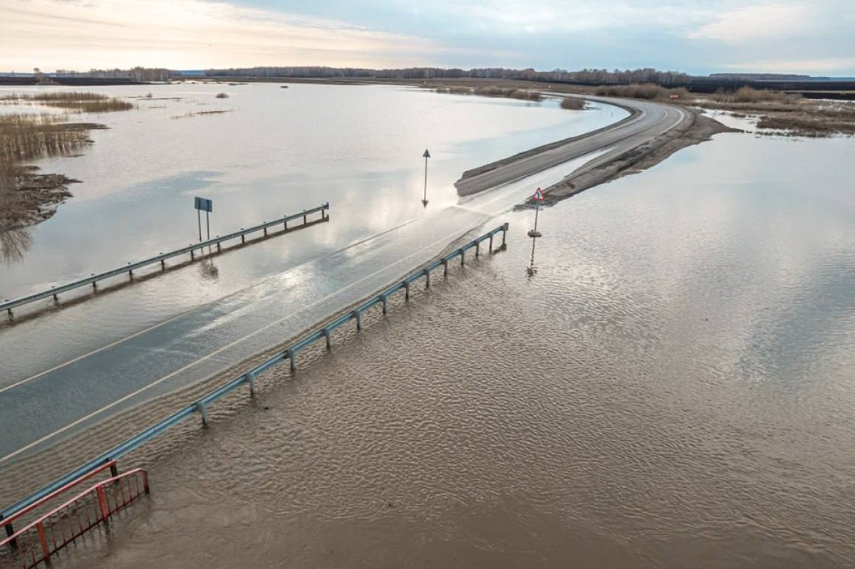    Четыре деревни в Тюменской области отрезаны паводком от цивилизации