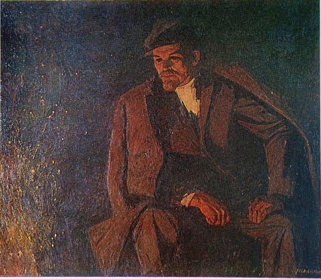 Фёдор Решетников. «Перед рассветом». 1972