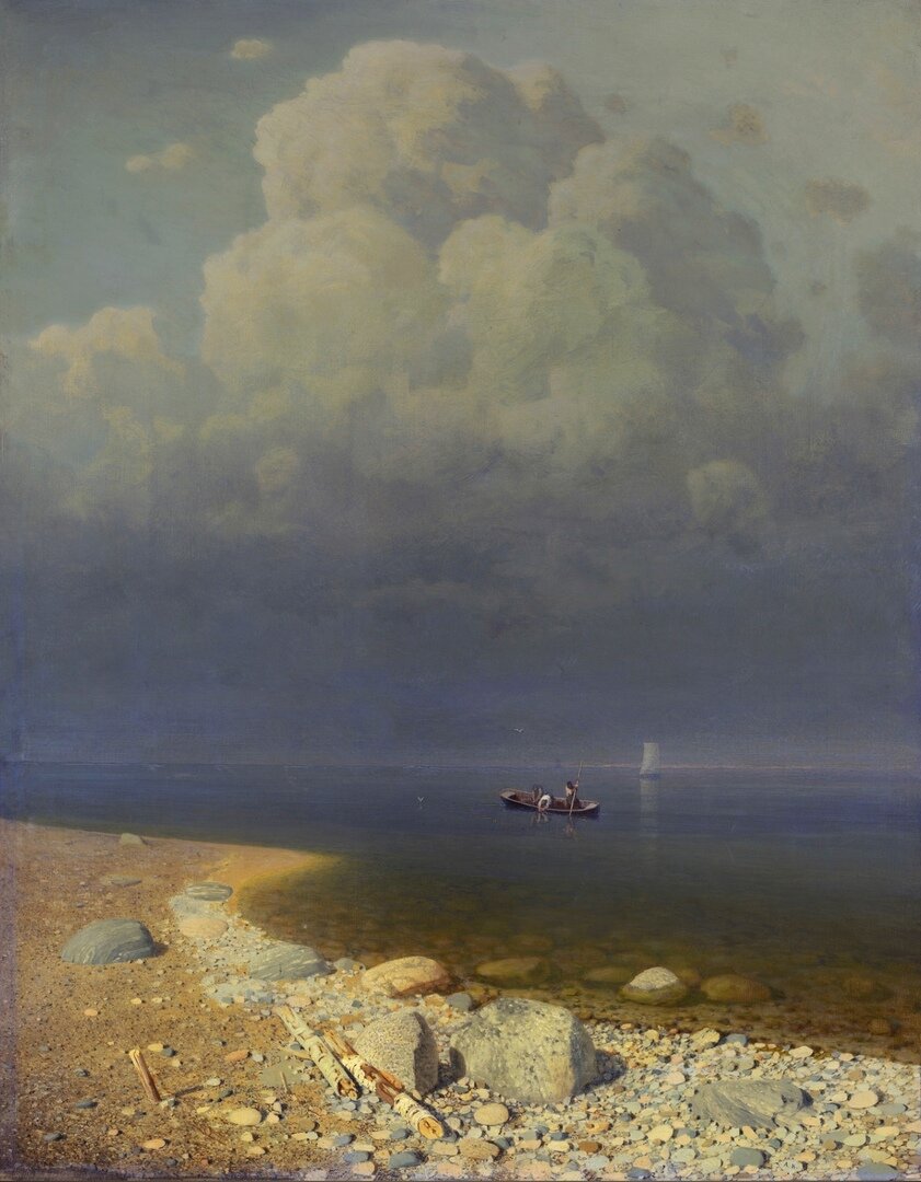 "Ладожское озеро", 1873 Холст, масло. 79 x 62 см. Куинджи Архип Иванович