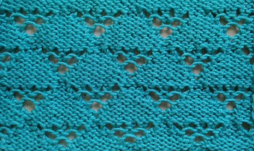 Изнаночная сторона узора