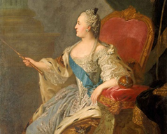 Рис. 1. Екатерина Великая, 1763 г., Ф.Рокотов (Государственная Третьяковская галерея)