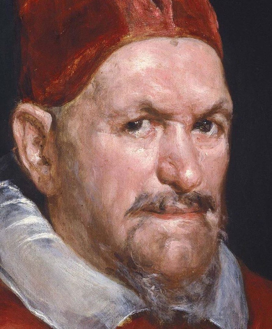 Pope Innocent X, c.1650 Diego Rodriguez de Silva Velazquez (1599-1660) Comp.element: Asya Oblamsky