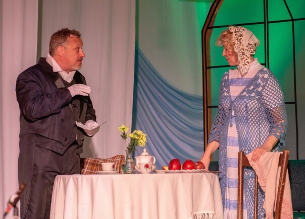 Постановка Образцового театрального объединения "Родничок".режиссер Тагир Хамитов.