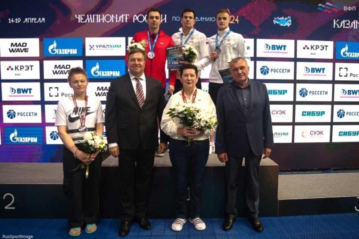    Омские спортсмены завоевали 4 призовых места на чемпионате РФ по плаванию