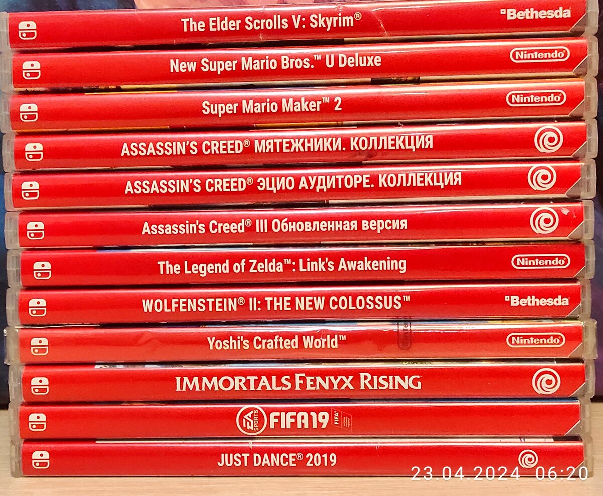 На отдельном фото 4 игра которые я обязательно  советую приобрести для коллекции так как это порты легендарных игр с полным Русским языком .