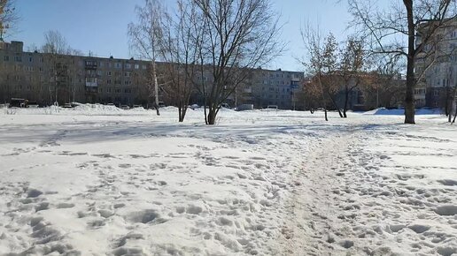 Обустройство сквера . Начало