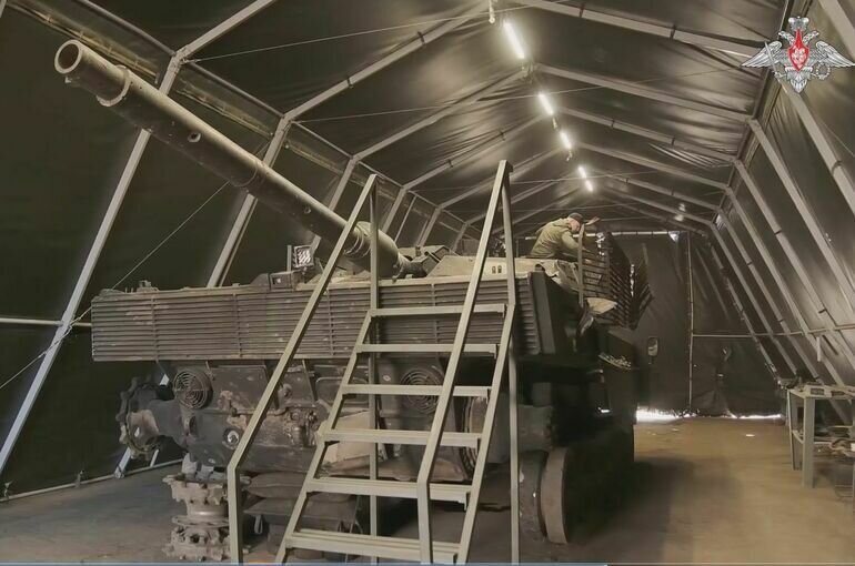   Кадр из видео Минобороны РФ