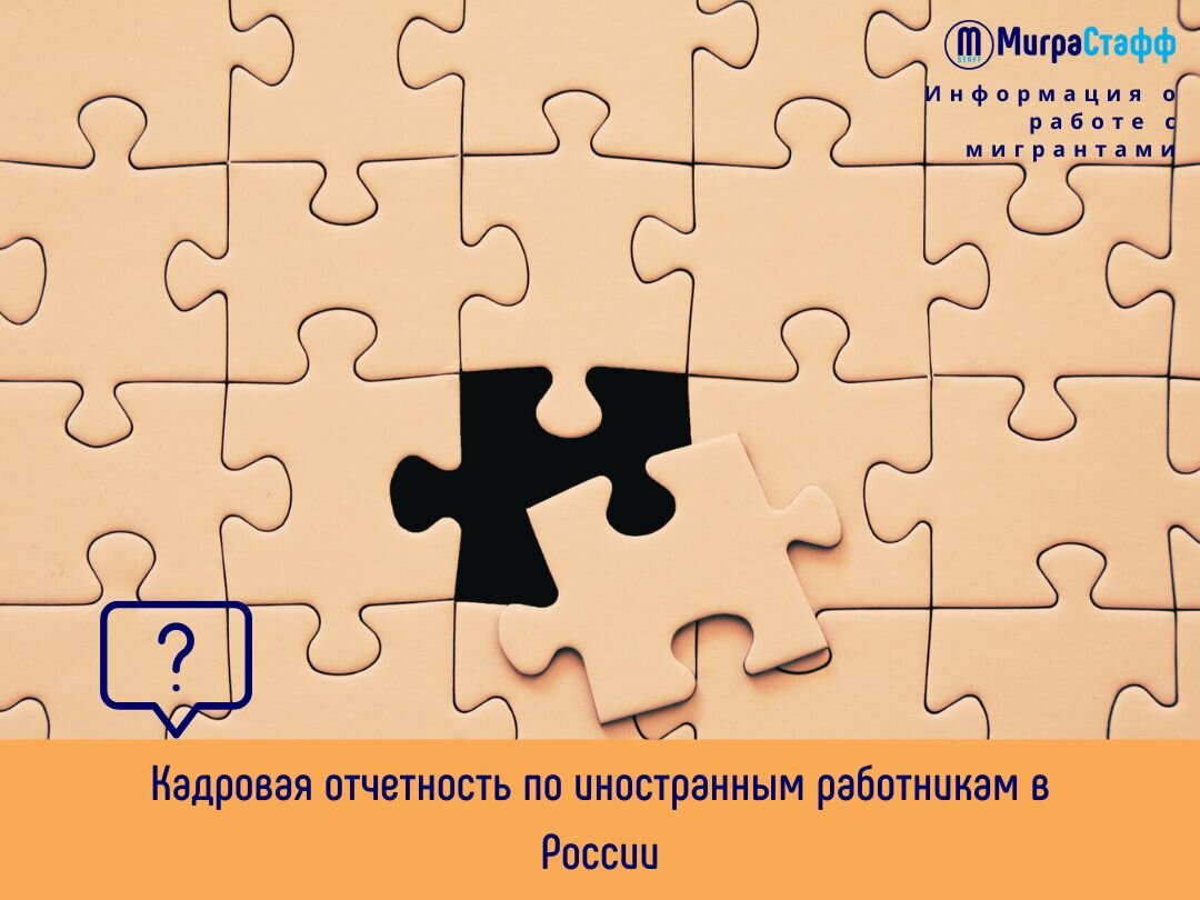 Кадровая отчётность отдела кадров при работе с иностранцами