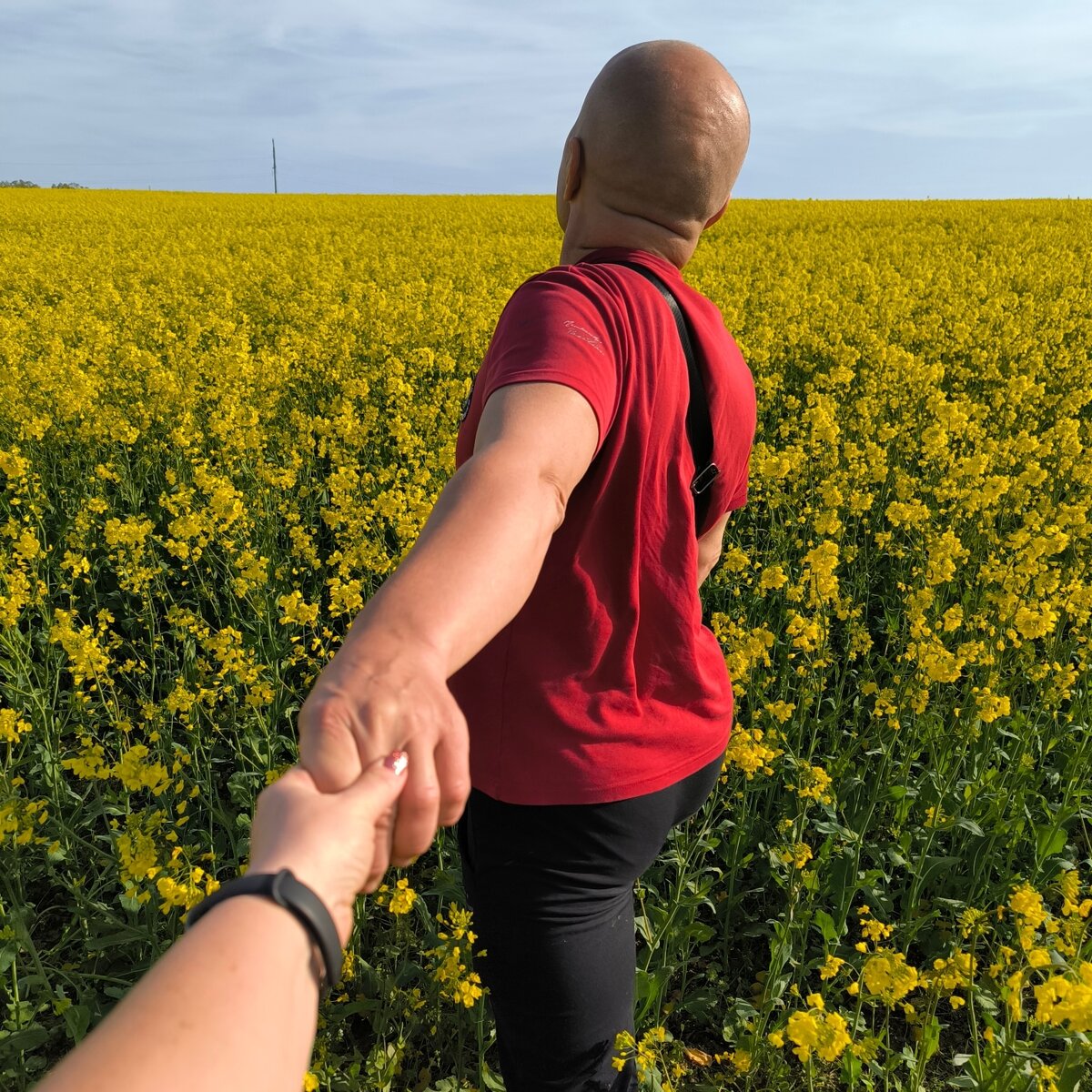 Муж решил побыть подражателем тренда