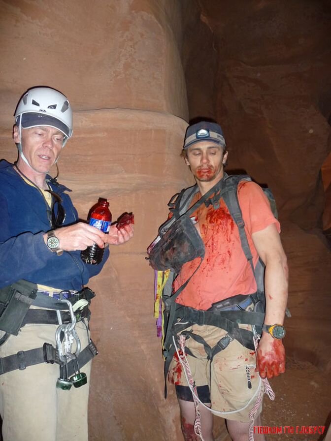 Aron ralston an experienced climber went