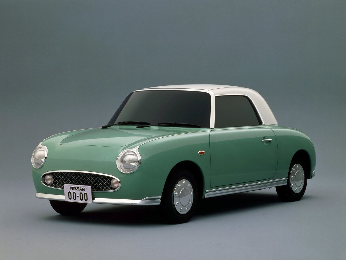 В 1989 году автомобильный мир встретил уникальную новинку Nissan на Токийском автосалоне - Figaro, который мгновенно привлек внимание своим девизом "Назад в будущее".