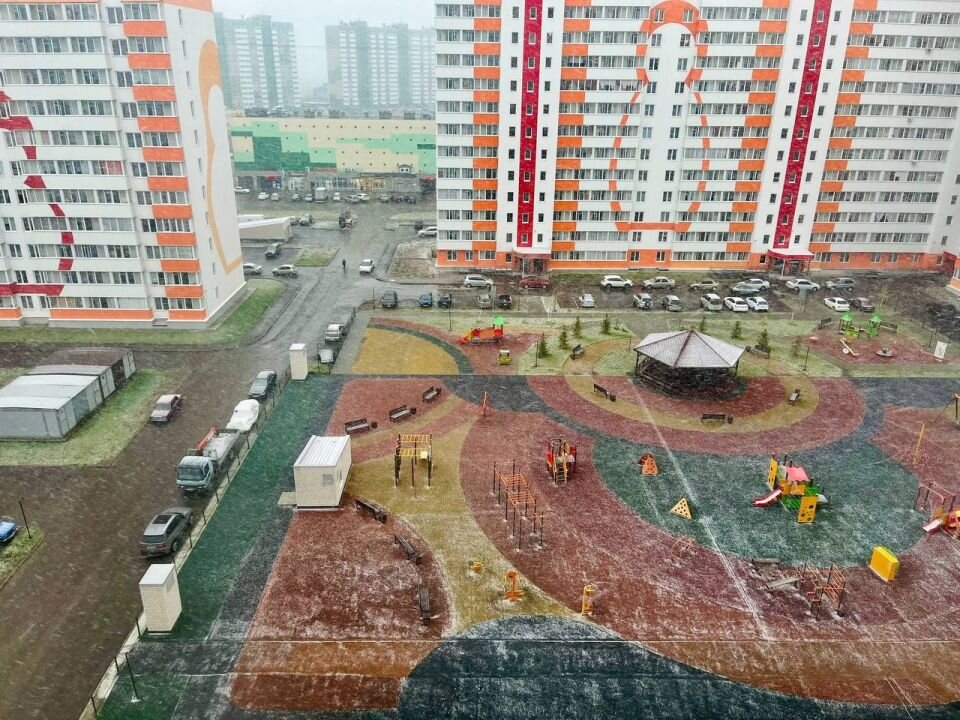    Снег в Барнауле. Источник: "Толк"