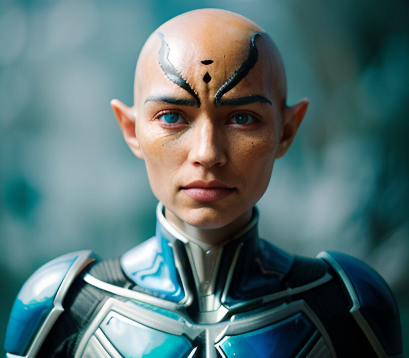 Гуманоид. Сгенерировал ИИ