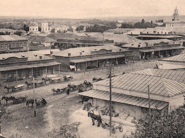 Дореволюционный Белгород. Фото предоставлено ГАБО