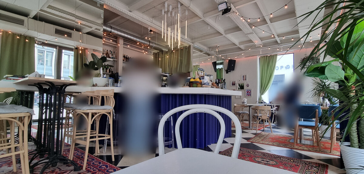 "Маврик TLV", интерьер