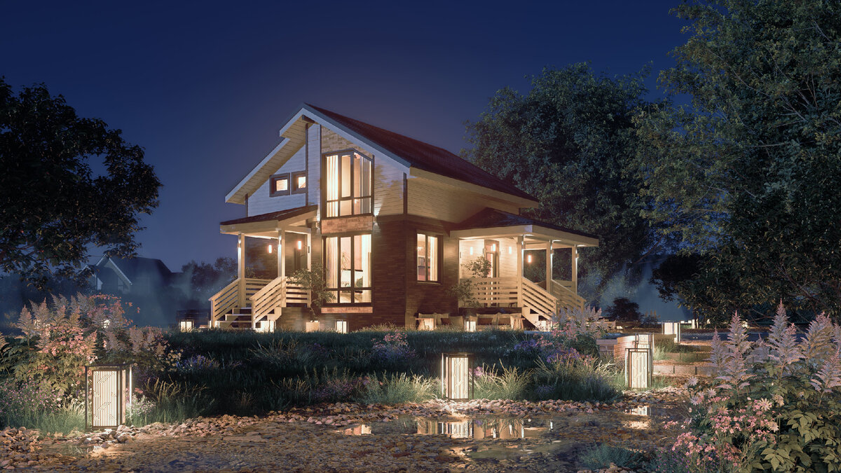 Дом по проекту "Корнфилд": https://a-psk.ru/projects/karkas/kornfild/