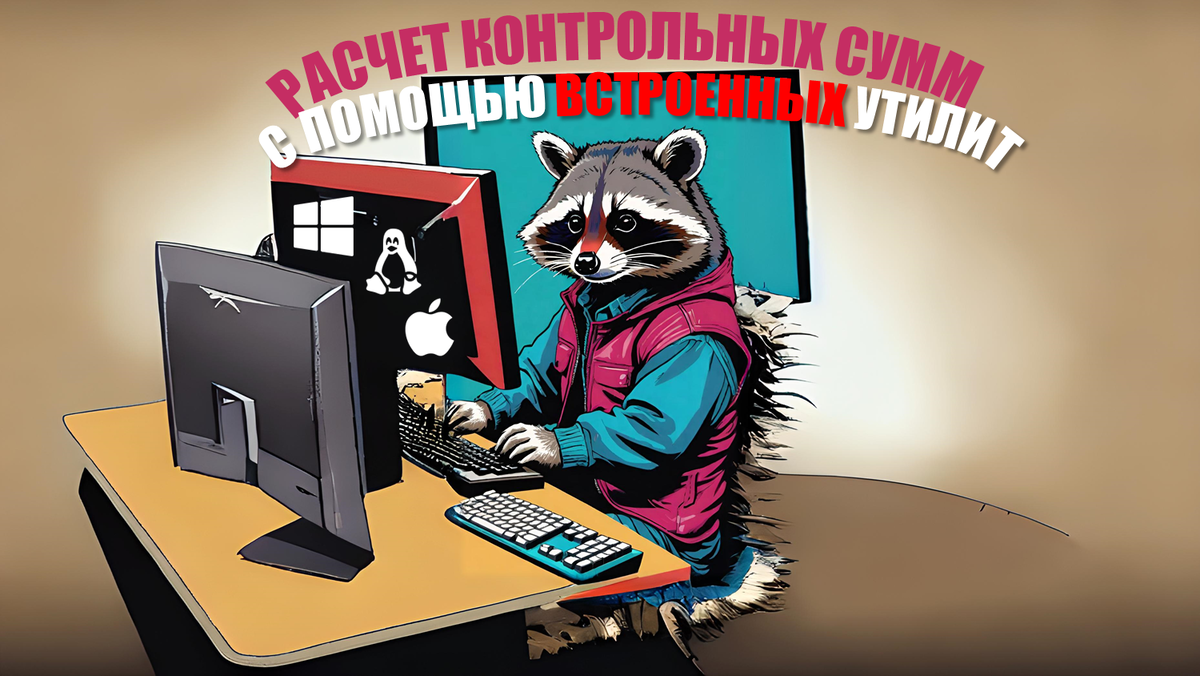 Как быстро рассчитать хэш-сумму файла с помощью встроенных утилит на  Windows, MacOS и Linux | Енотик Лёша | Дзен