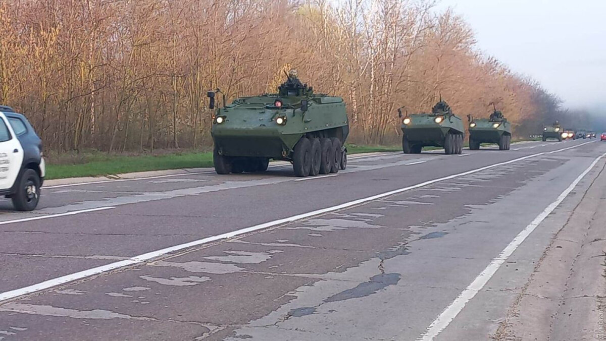 Бронетранспортёры Пиранья, подаренные Молдове Германией