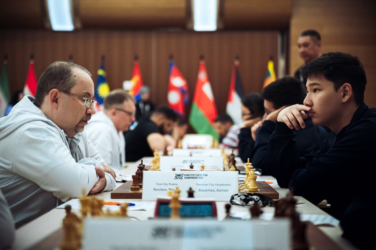    Иранцы и россияне лидируют после двух туров на международном турнире по шахматам в Ханты-Мансийске