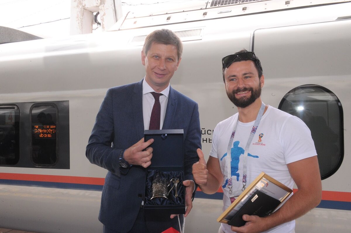 Миллионный пассажир "Сапсана"