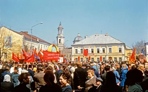 1 мая 1972 года. Фото из дзен