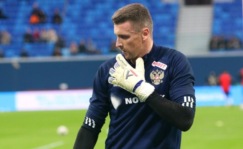    Голкипер имеет опыт выступления за сборную России. Фото: Maksim Konstantinov/Global Look Press.