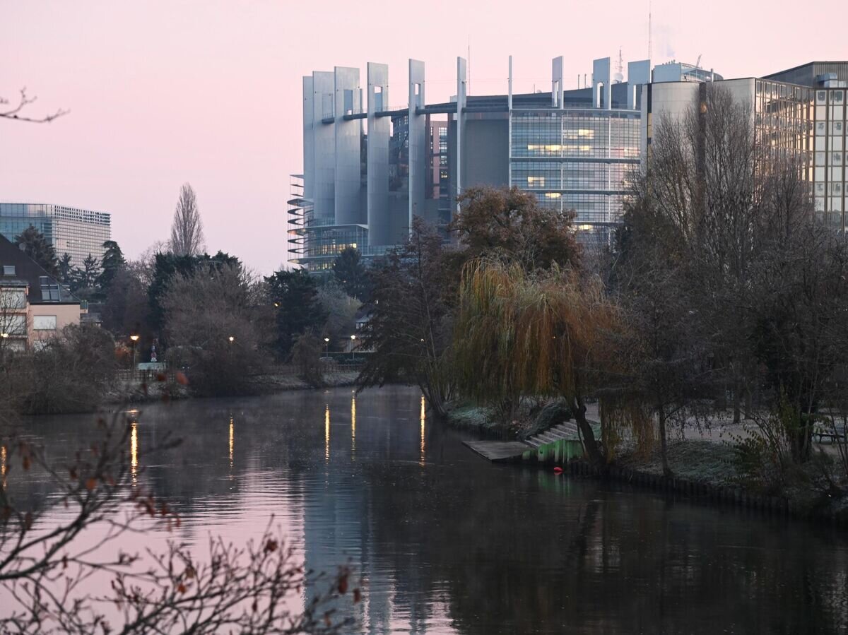    Здание Европарламента в Европейском квартале Страсбурга© РИА Новости / Стрингер