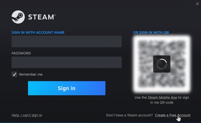 Клиент Steam автоматически предложит войти в аккаунт. На сайте в правом верхнем углу нажмите на кнопку войти, вам откроется идентичное меню.