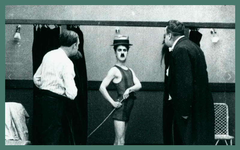 Фото из фильма с участием Ч. Чаплина
