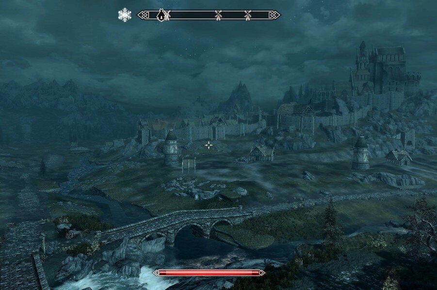 Отличный вид на Вайтран!