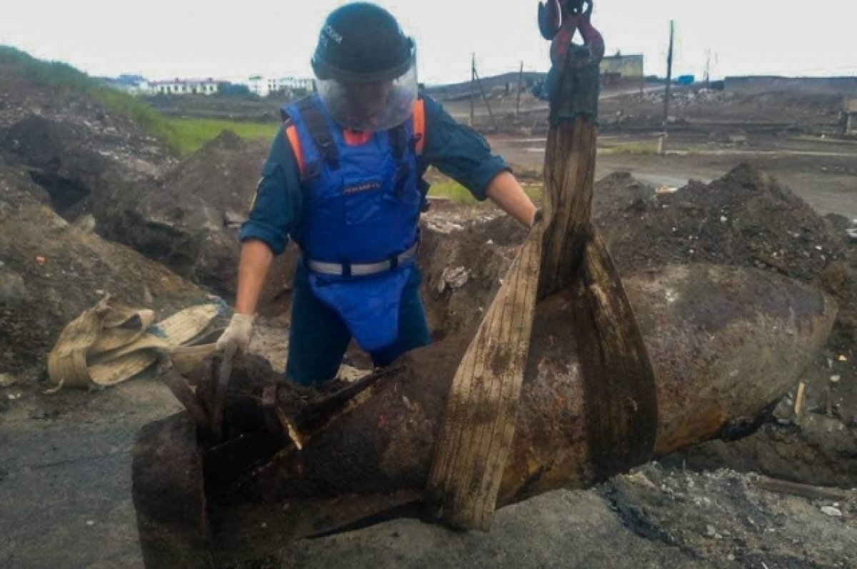    Авиабомбой в Мурманске займётся группа разминирования МЧС России