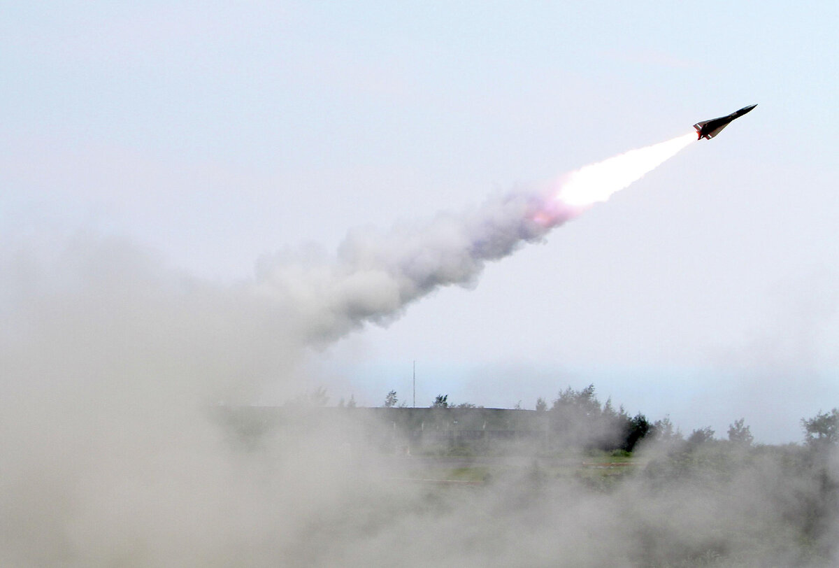 Ракета зенитного ракетного комплекса HAWK (Homing All the Way Killer) / © AP Photo, Chiang Ying-ying