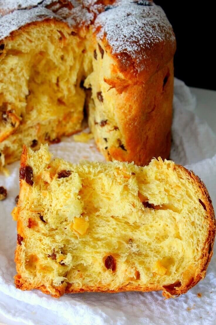 Panettone-традиционный Рождественский десерт в Италии.