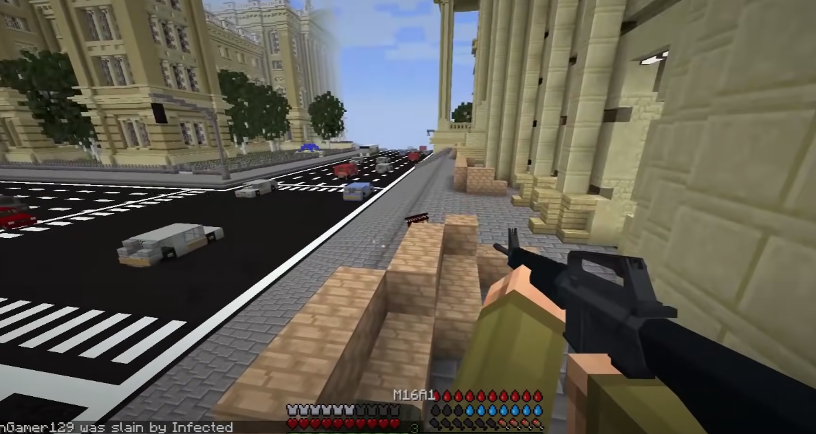 Decimation: Открытый мир выживания в зомби-апокалипсисе Minecraft / Моды для Майнкрафт