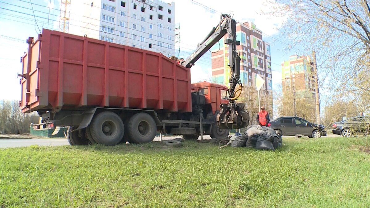     Итоги субботников. Как вывозят собранный мусор