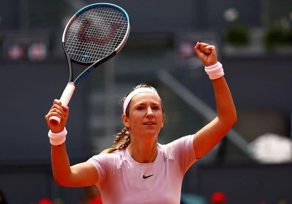    Азаренко выйдет на корт в Мадриде против немки Марии. Фото: соцсети Виктории Азаренко