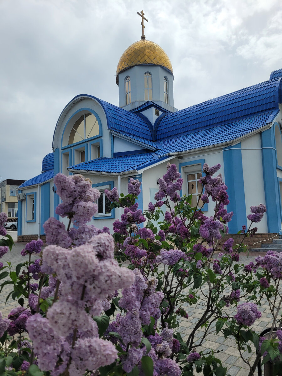 Фото автора.В храме, Вербное воскресенье!