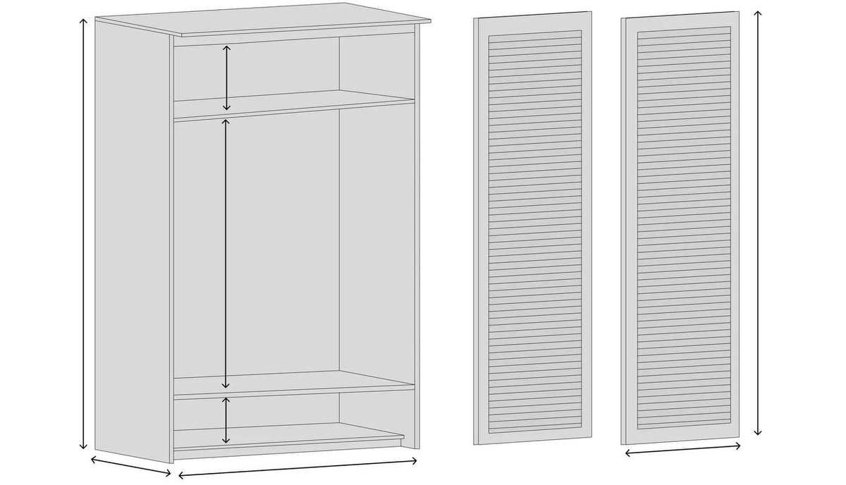 Проект поможет избежать ошибок при сборке. Продумайте размеры и конфигурацию вашего будущего шкафа.