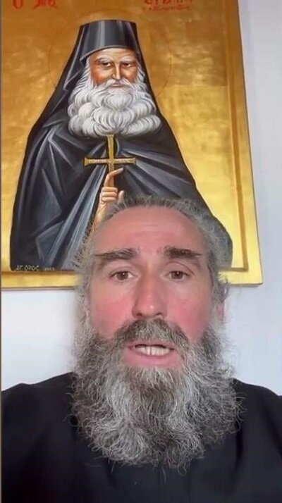Афонский монах Андроник. Монах, иконописец, блогер
