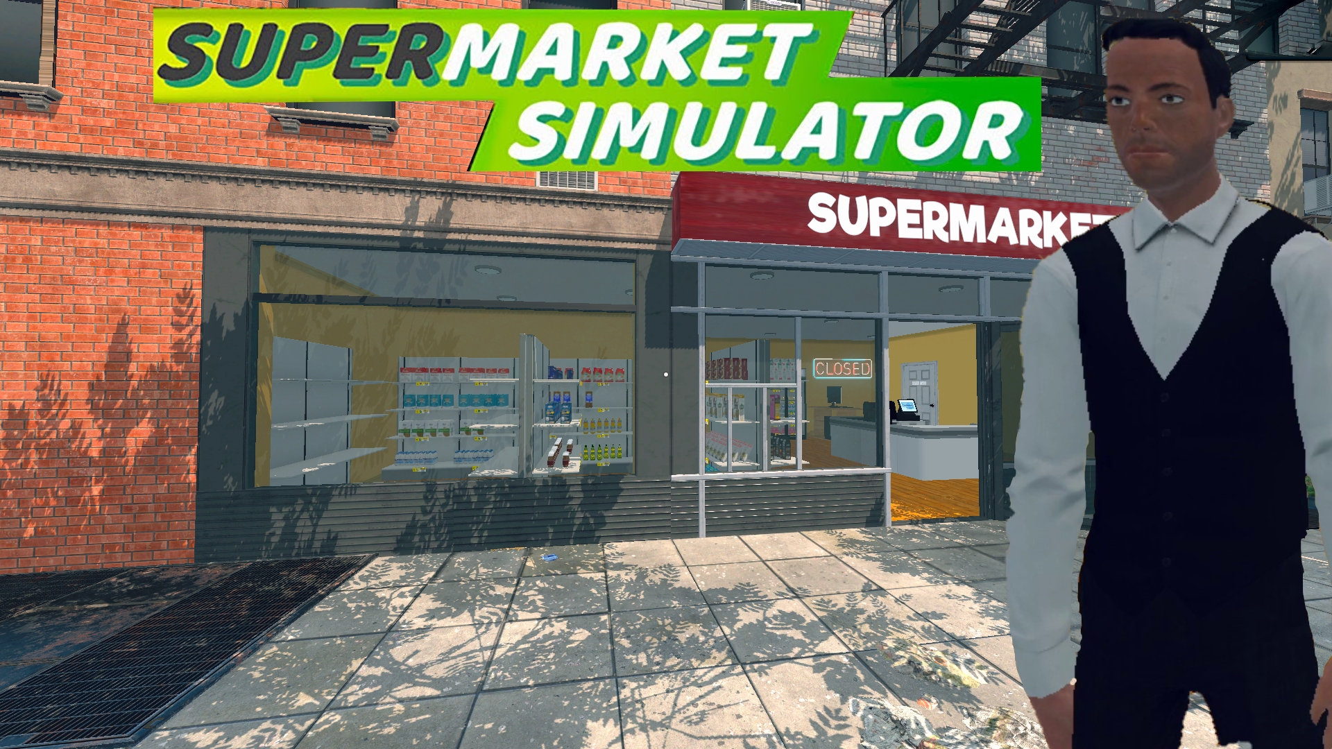 НАНЯЛИ КАССИРА • Supermarket Simulator #5