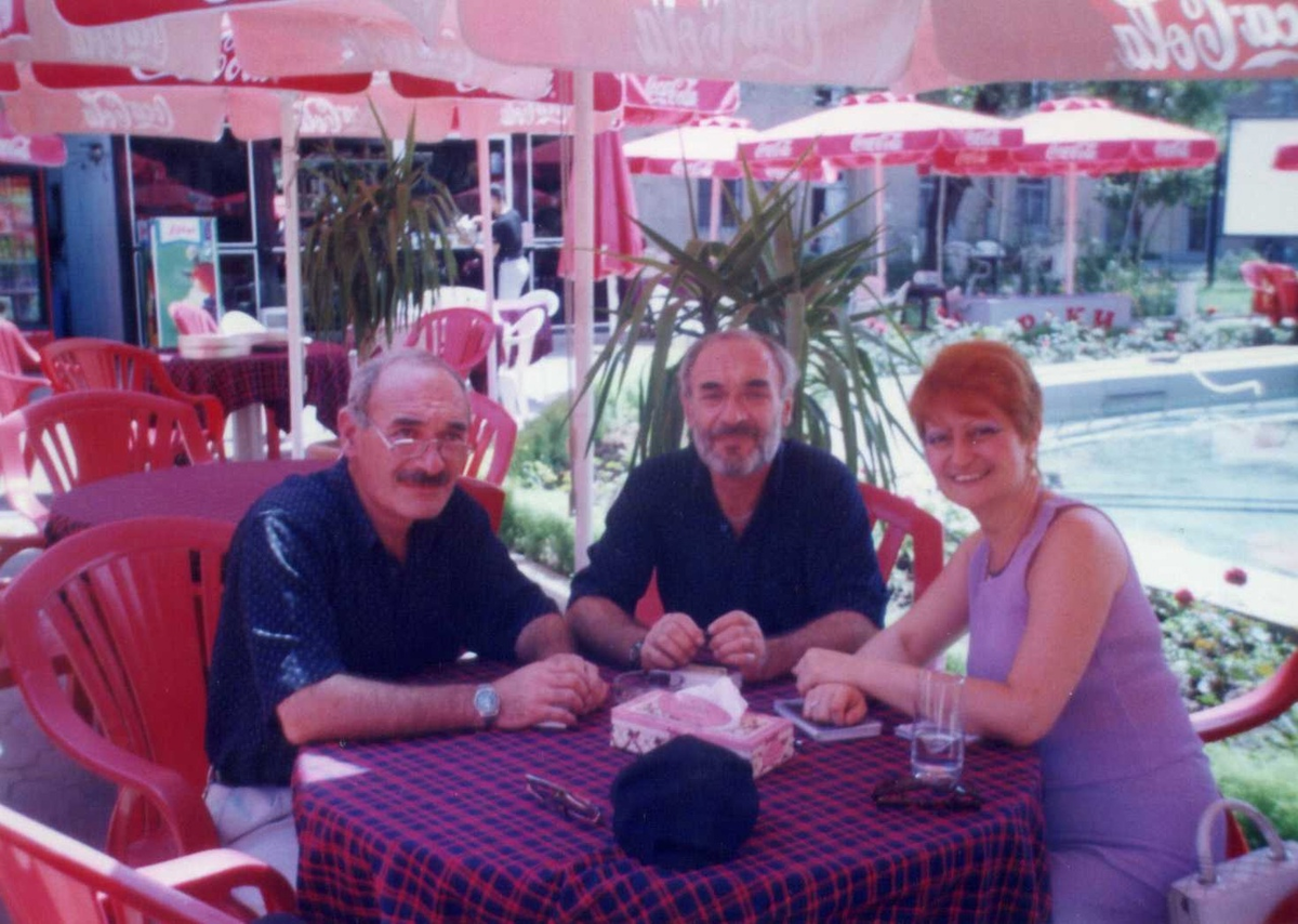 Братья Джентереджяны во время интервью с автором этих строк