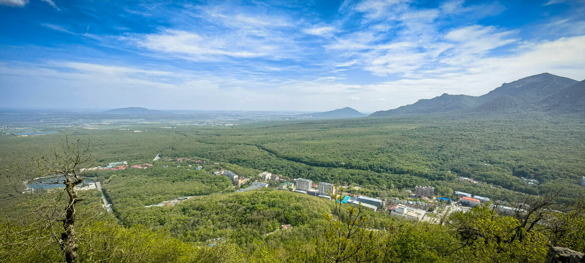 Панорама с горы Железная
