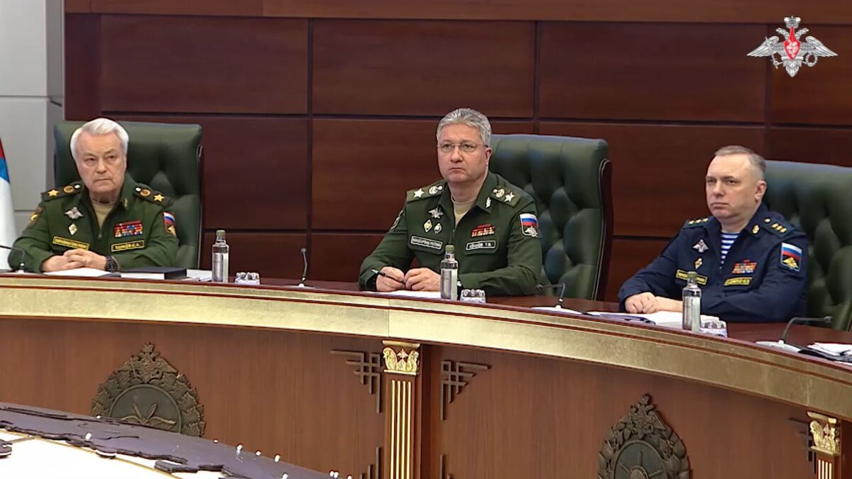 Коллегия Минобороны 23 апреля. Фото: Минобороны 