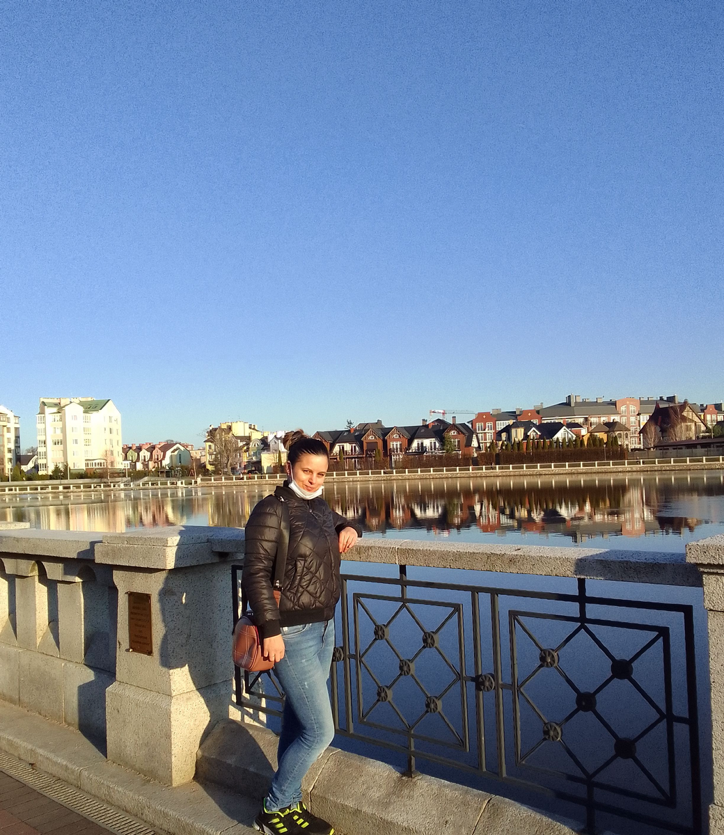 "верхнее" озеро. Калининград 2021г.