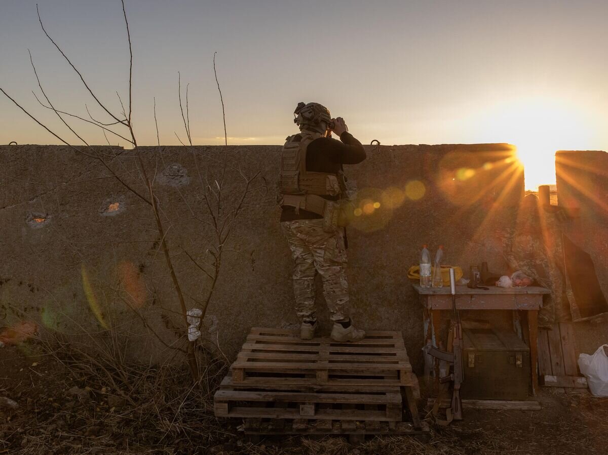    Украинский военнослужащий© AFP 2024 / ROMAN PILIPEY